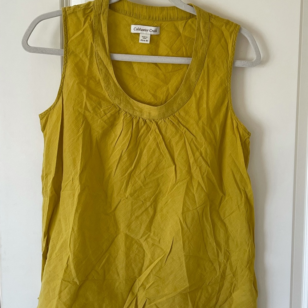 Cold water creek tank top